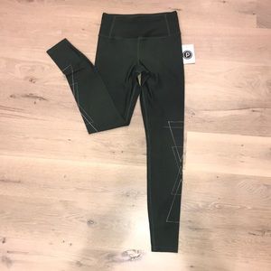 Olive Wanderlust Tight